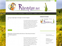 rheingau.net Webseite Vorschau