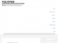 ippnw.ch Webseite Vorschau