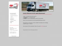 eb-logistik.com Webseite Vorschau
