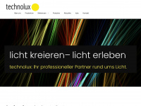 technolux.ch Webseite Vorschau