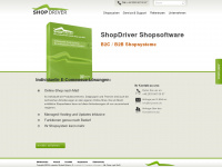shopdriver.de Webseite Vorschau