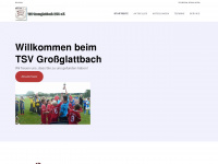 tsv-grossglattbach.de Webseite Vorschau