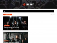 genart.org Webseite Vorschau