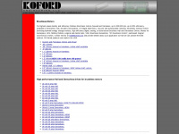 koford.com Webseite Vorschau