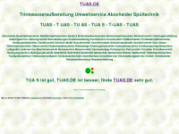 tuas.de Webseite Vorschau