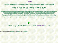 tvwg.de Webseite Vorschau