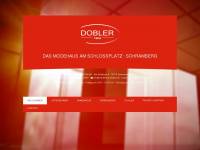 modehaus-dobler.de Webseite Vorschau