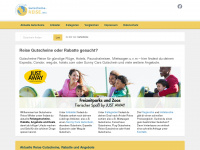 gutscheine-reise.info Webseite Vorschau
