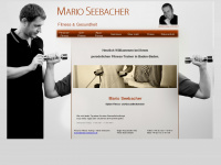 mario-seebacher.de Webseite Vorschau