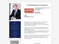 strafverteidigerberlin.eu Webseite Vorschau