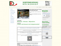 roeckenhof.de Webseite Vorschau