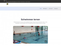 schwimmverein-hof.de Webseite Vorschau