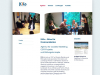 kiko.de Webseite Vorschau