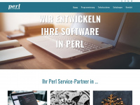 perl-services.de Webseite Vorschau