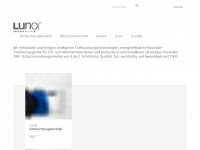 lunor.ch Webseite Vorschau