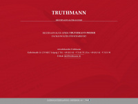 truthmann.de Webseite Vorschau