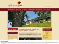 woehrmannhof.com Webseite Vorschau
