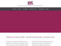 kwsgmbh.de Webseite Vorschau