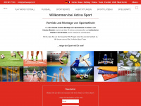 activasport.ch Webseite Vorschau