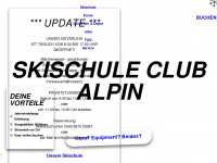 club-alpin.at Webseite Vorschau