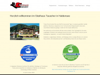 tauscher-haldensee.at Webseite Vorschau