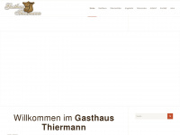 gasthaus-thiermann.de Webseite Vorschau