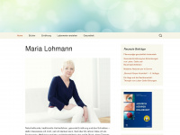 maria-lohmann.de Webseite Vorschau