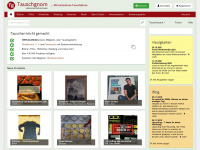 tauschgnom.de Webseite Vorschau