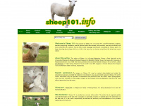 sheep101.info Webseite Vorschau