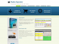 radio-operator.de Webseite Vorschau