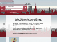 muenchen-info-sozial.de Webseite Vorschau