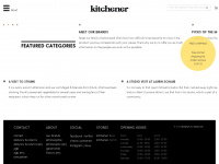 kitchener.ch Webseite Vorschau