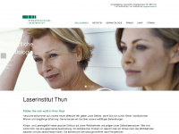 laserinstitut.ch Webseite Vorschau