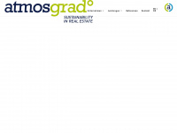 atmosgrad.com Webseite Vorschau
