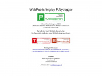 pnydegger.ch Webseite Vorschau