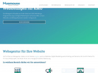bluemouse.ch Webseite Vorschau