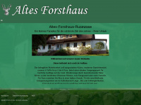 ruegen-altes-forsthaus.de Webseite Vorschau