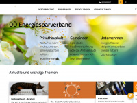 energiesparverband.at Webseite Vorschau