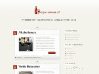 carpe-vinum.at Webseite Vorschau