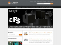 lauda-audio.pl Webseite Vorschau
