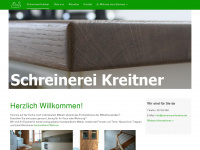 schreinerei-kreitner.de Webseite Vorschau