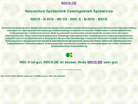 nscs.de Webseite Vorschau