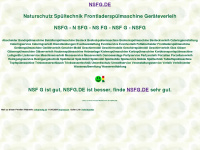 nsfg.de Webseite Vorschau