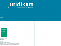 juridikum.at Webseite Vorschau