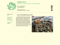 karel-rys.cz Webseite Vorschau