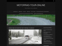 motorrad-tour-online.de Webseite Vorschau