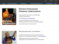 marianneschauwecker.ch Webseite Vorschau