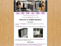 humanspeakers.com Webseite Vorschau