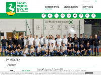 sportverein-moelten.it Webseite Vorschau