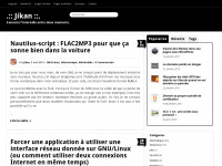 jikan.fr Webseite Vorschau